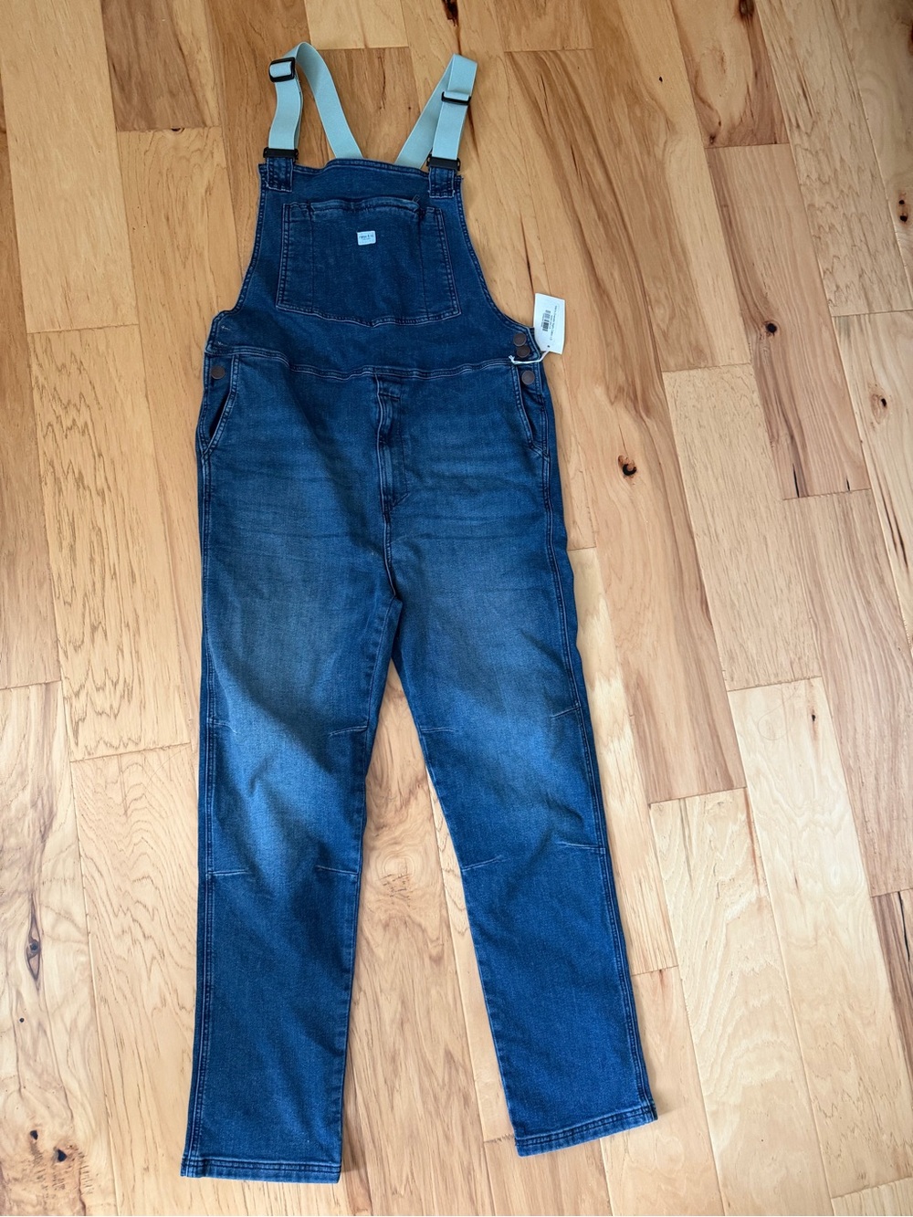 Men's Indigo Denim Straight Overalls